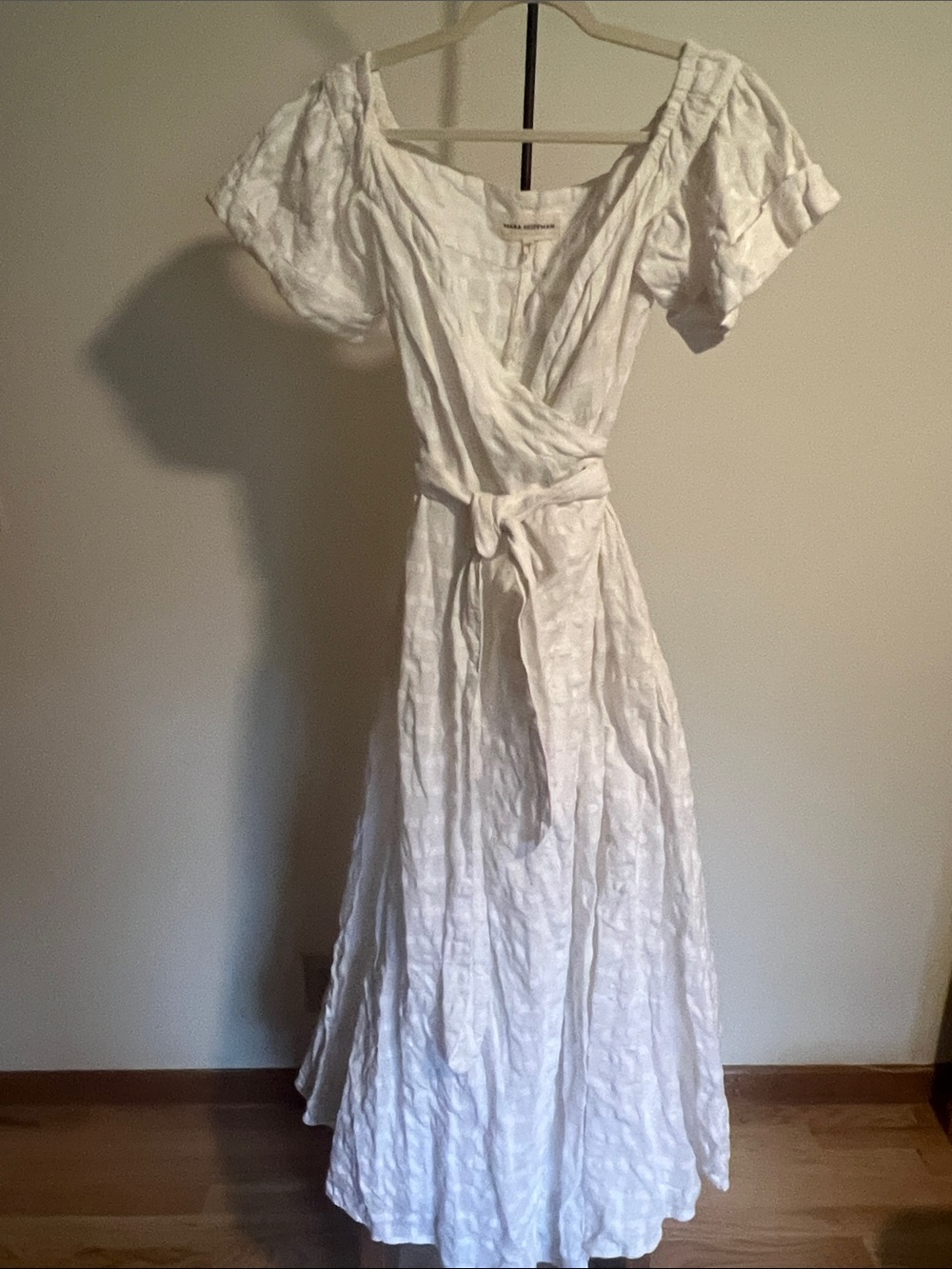 Mara Hoffman Adelina Organic Cotton Wrap Dress